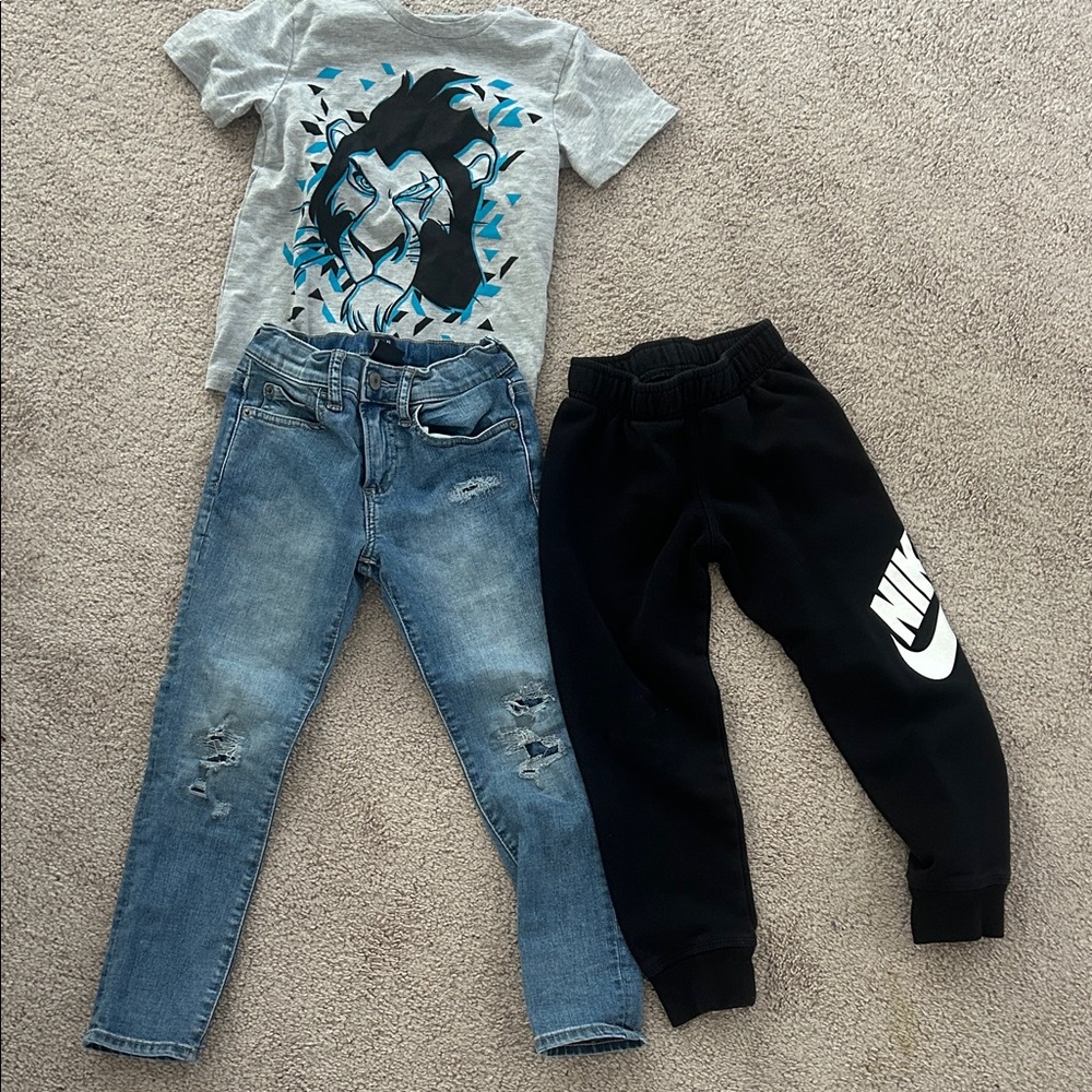 Nike Black Kids Jogger Jeans